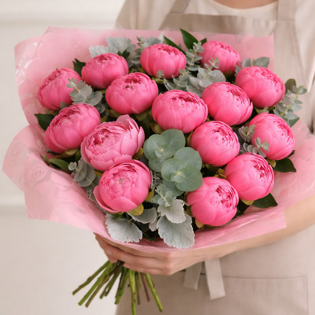 Peony Crush Hand-Tied