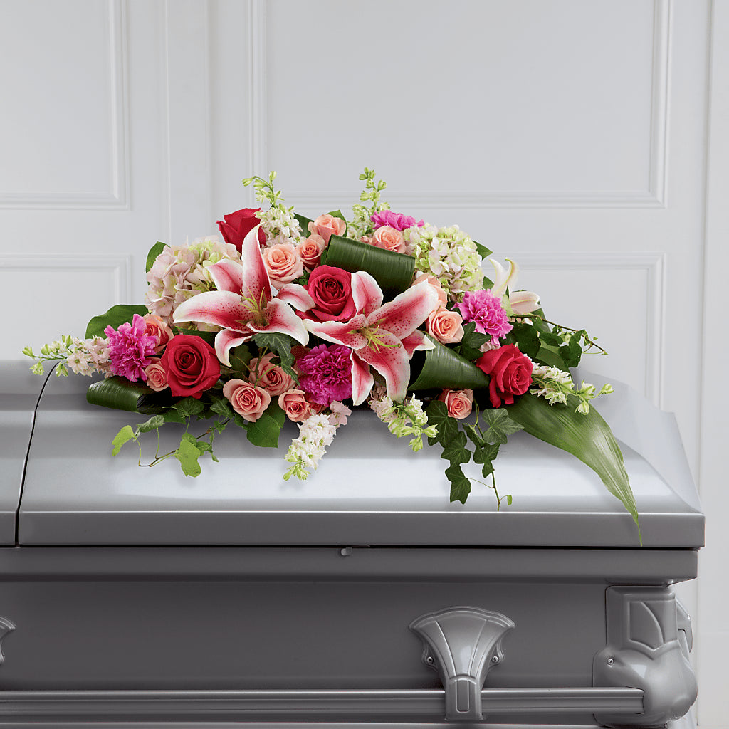 Splendid Grace Casket Spray – ALANA'S FLOWERS & GIFTS, Etobicoke ON