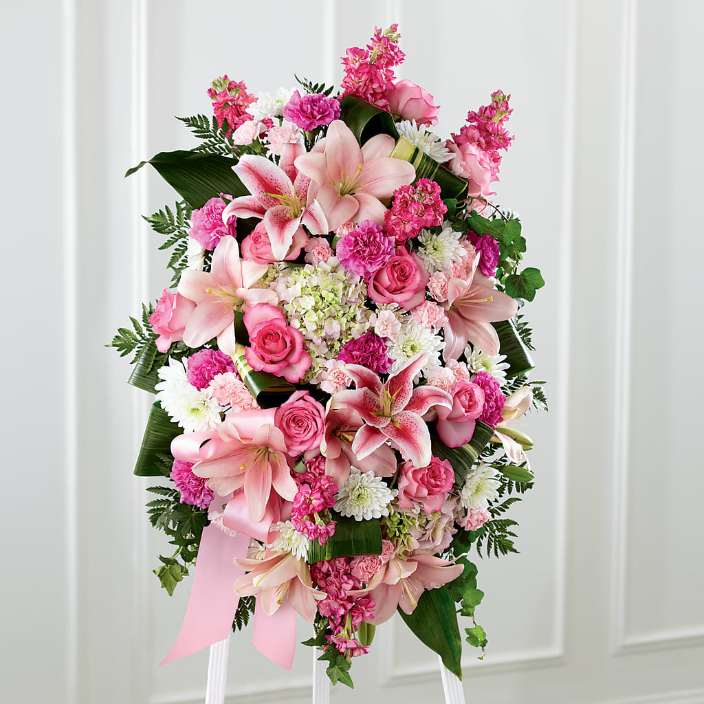 Comforting Standing Spray – ALANA'S FLOWERS & GIFTS, Etobicoke ON