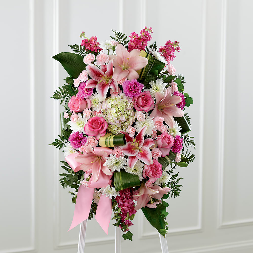 Comforting Standing Spray – ALANA'S FLOWERS & GIFTS, Etobicoke ON