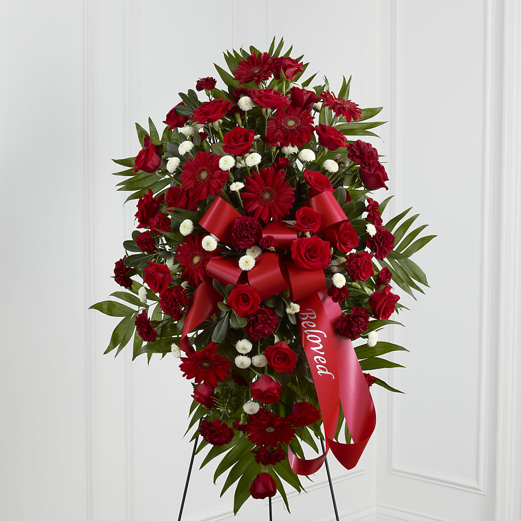 Treasured Memories Standing Spray – ALANA'S FLOWERS & GIFTS, Etobicoke ON