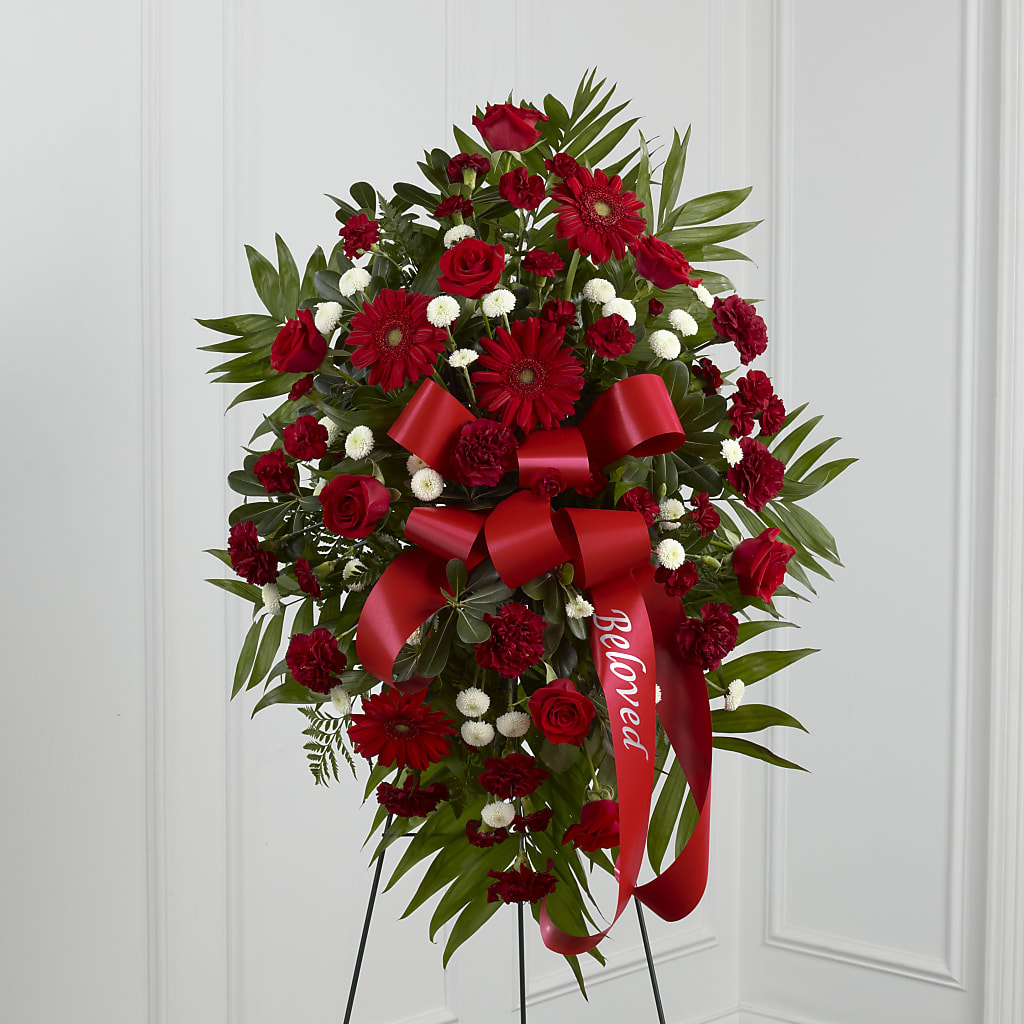 Treasured Memories Standing Spray – ALANA'S FLOWERS & GIFTS, Etobicoke ON