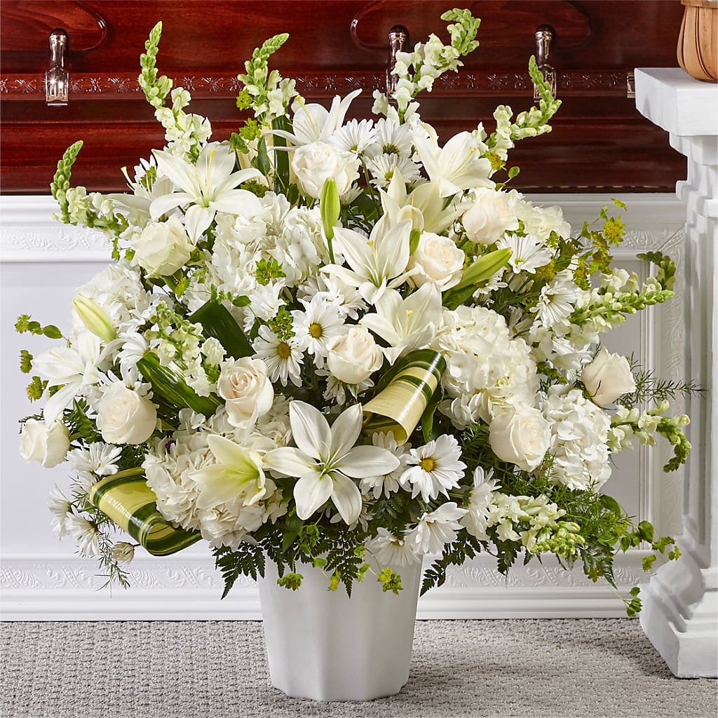 Thoughts of Tranquility Floor Basket – ALANA'S FLOWERS & GIFTS, Etobicoke ON