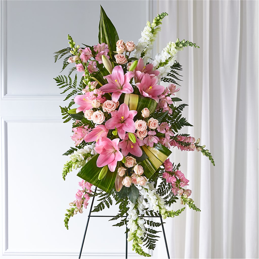 Elegant Embrace Standing Spray – ALANA'S FLOWERS & GIFTS, Etobicoke ON