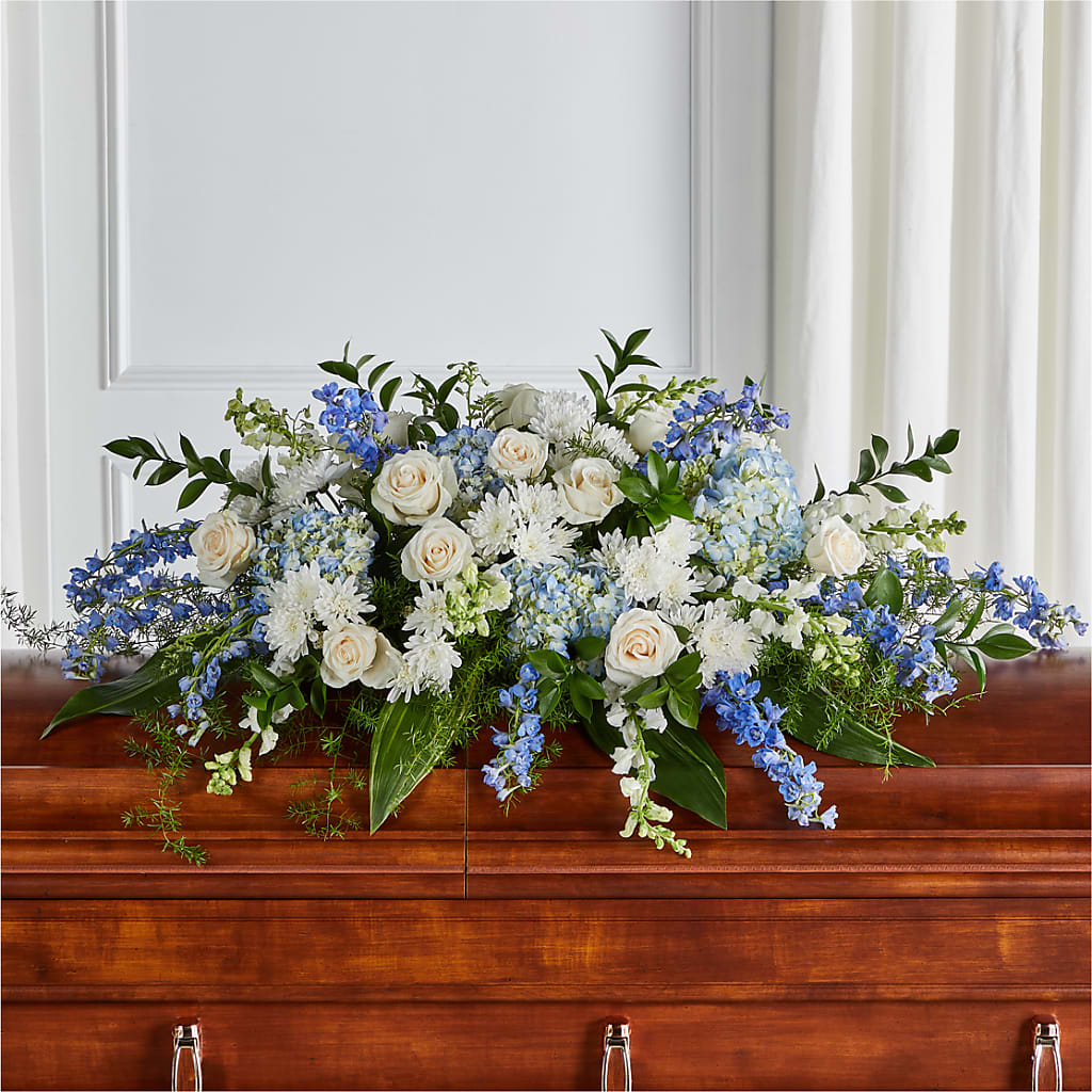 Timeless Essence Casket Spray – ALANA'S FLOWERS & GIFTS, Etobicoke ON