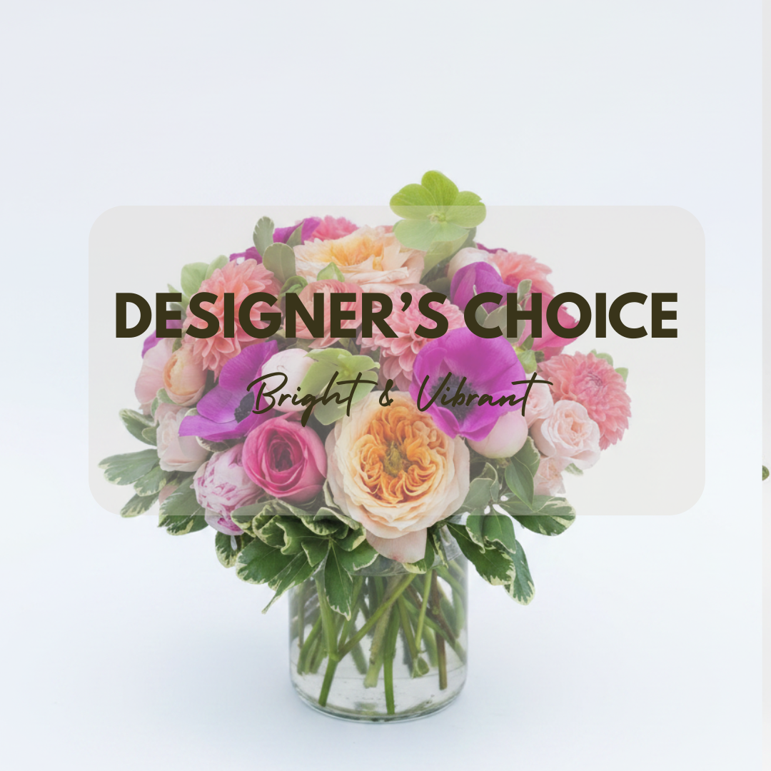 Designer's Choice – Bright & Vibrant Vase – ALANA'S FLOWERS & GIFTS, Etobicoke ON