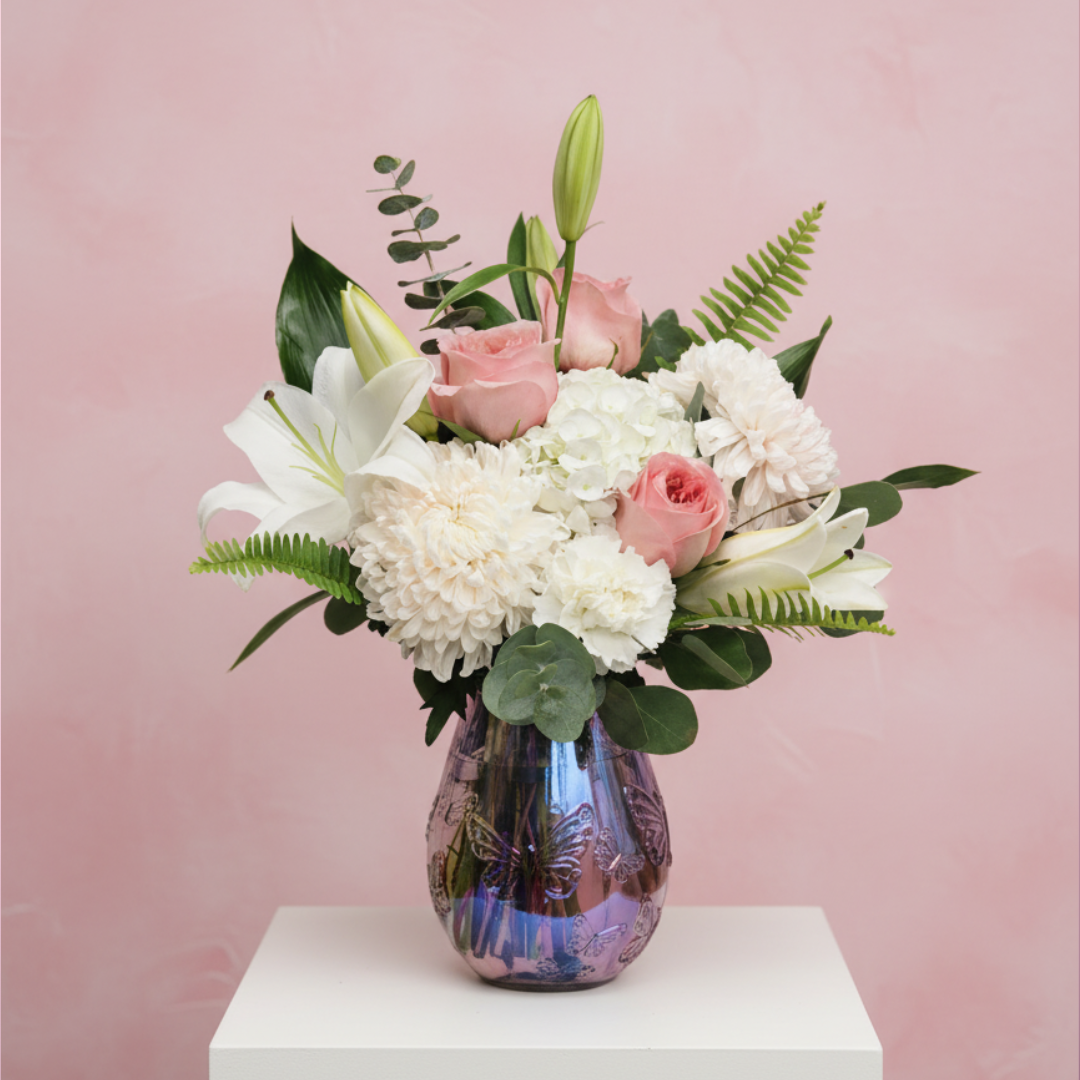 Pink Butterfly Kisses