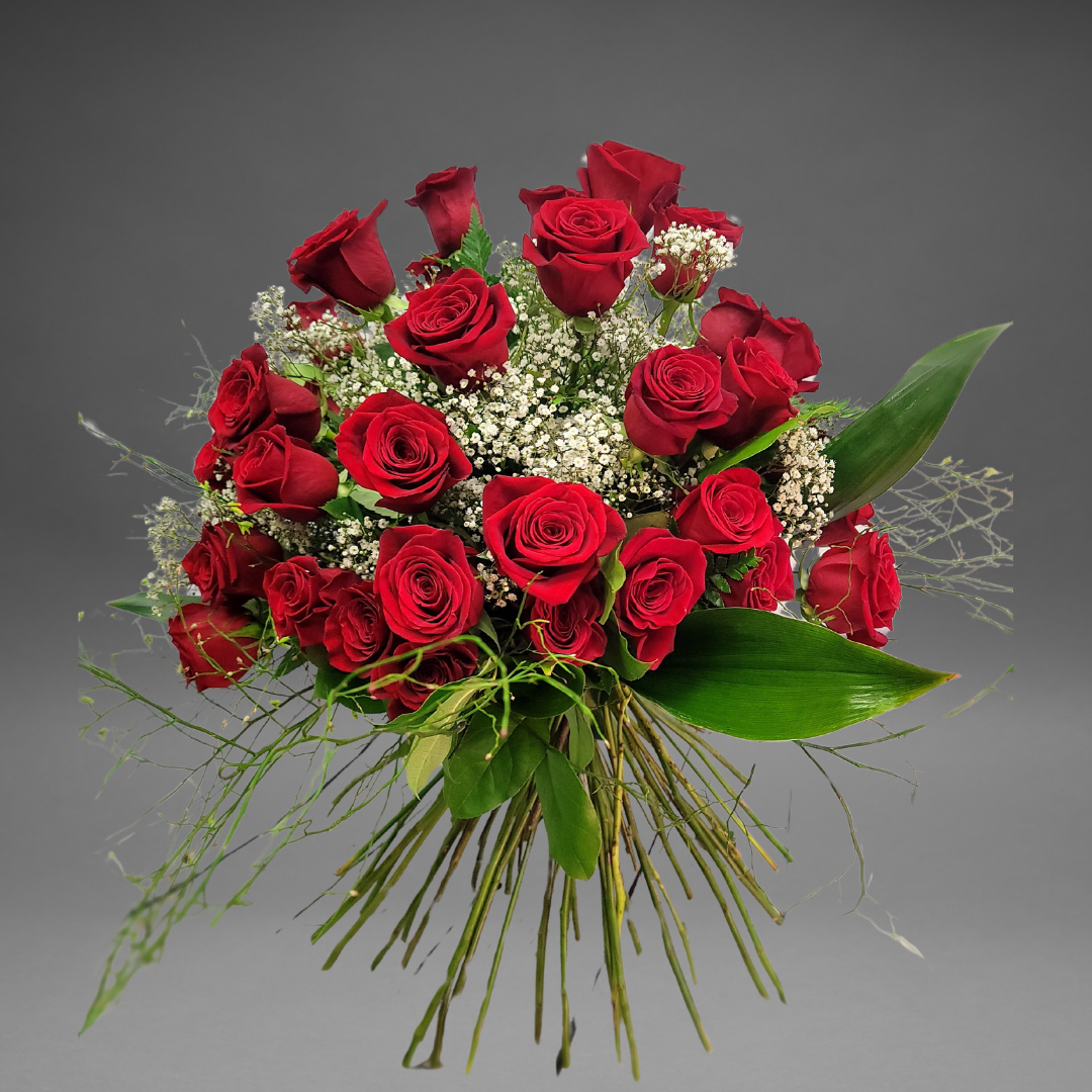 50 Red Roses Luxury Hand-Tied