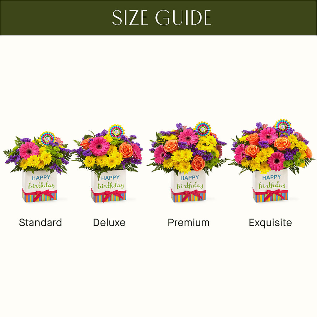 Birthday Brights Bouquet – ALANA'S FLOWERS & GIFTS, Etobicoke ON