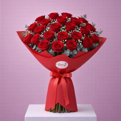 Classic Luxury Long-Stem Red Roses