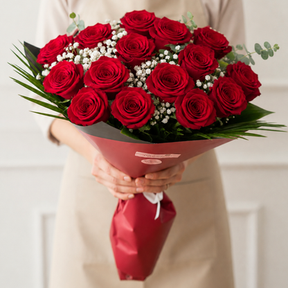 Classic Luxury Long Stem Red Roses