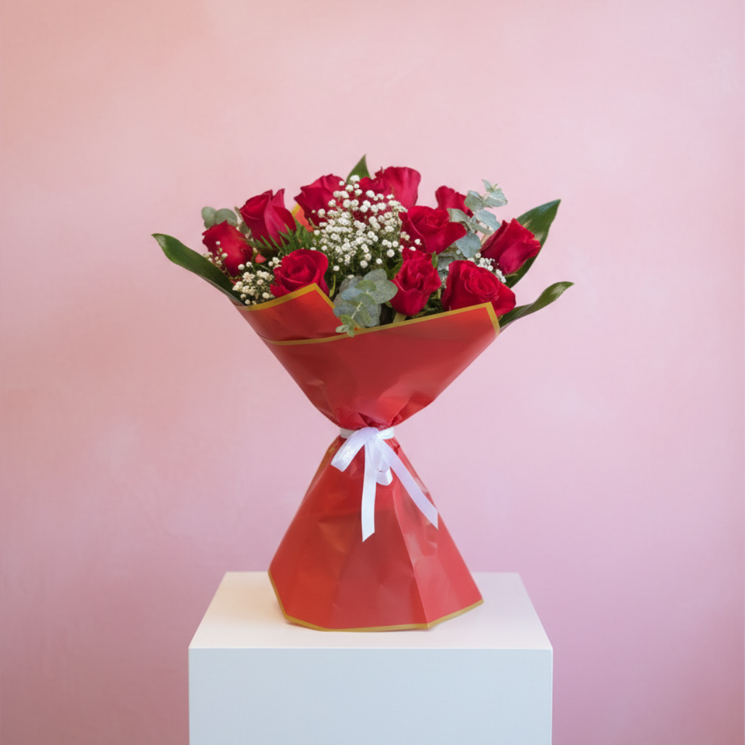 Classic Luxury Long Stem Red Roses