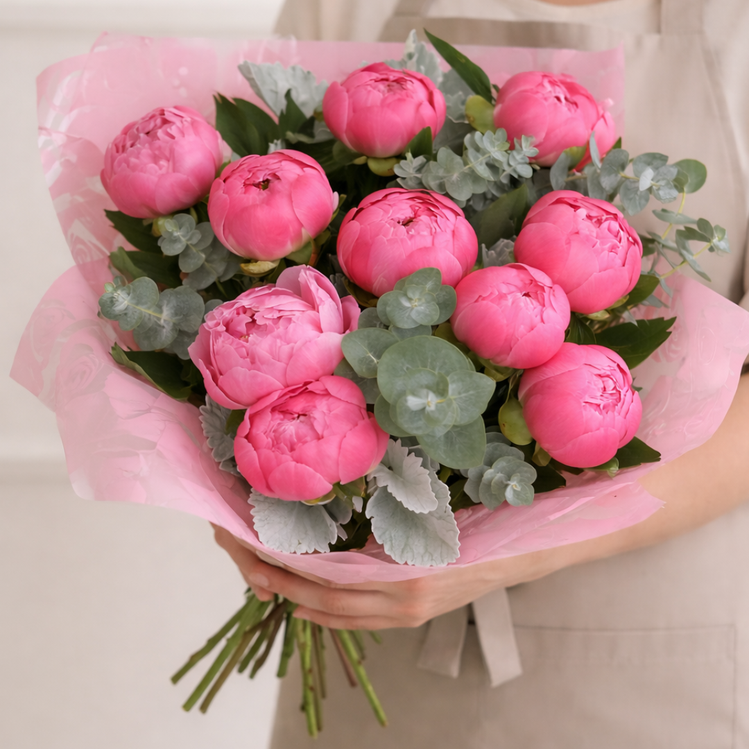 Peony Crush Hand-Tied
