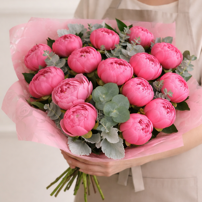 Peony Crush Hand-Tied