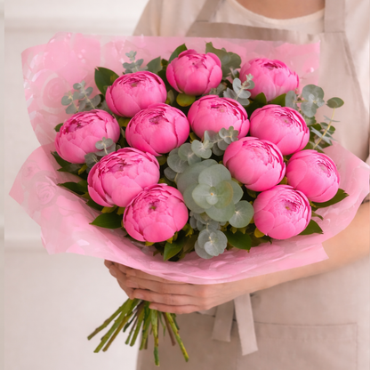 Peony Crush Hand-Tied