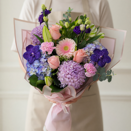 Blush & Bloom Hand-Tied