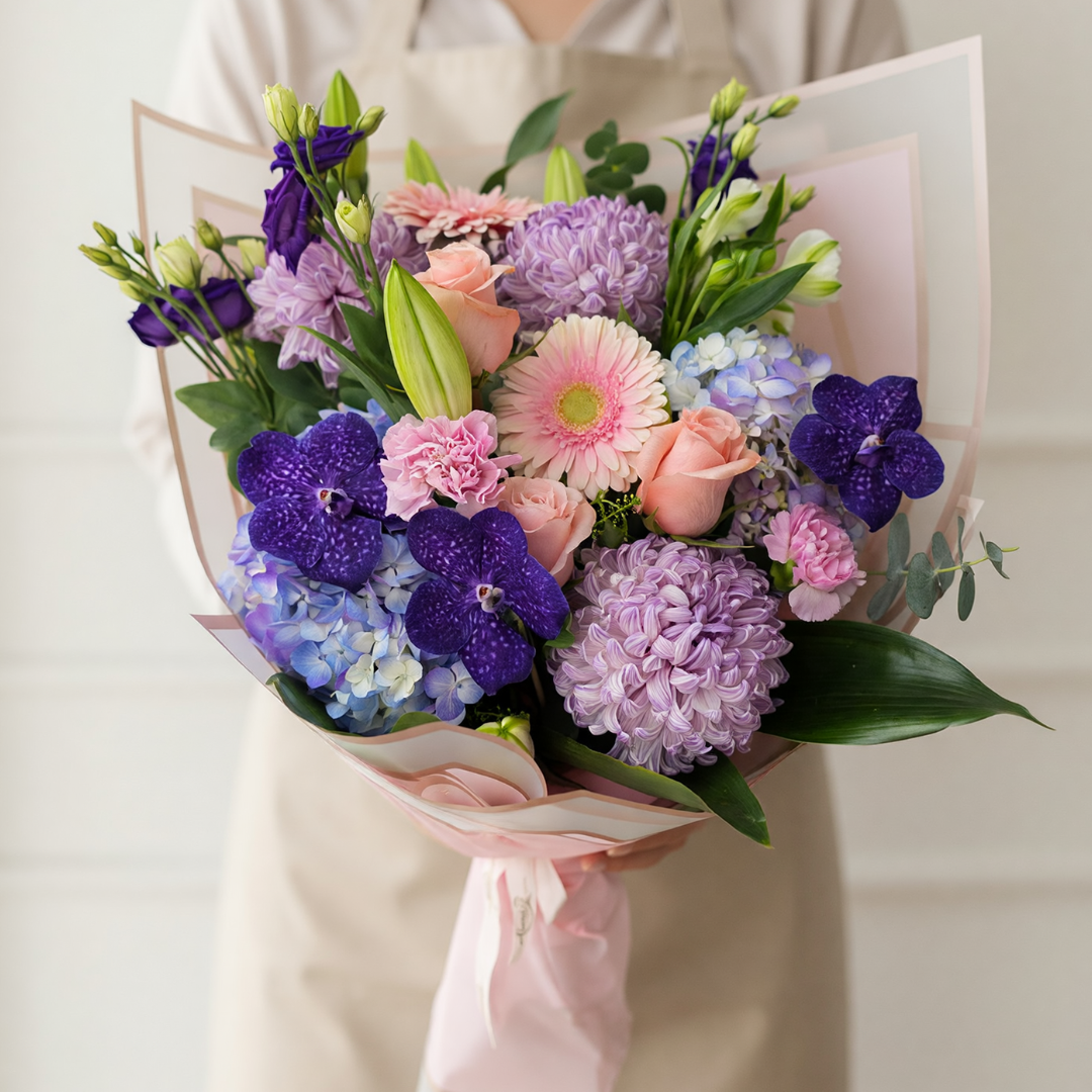 Blush & Bloom Hand-Tied