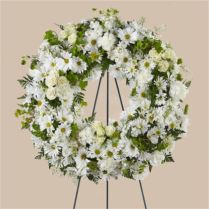 Faithful Wishes Wreath – ALANA'S FLOWERS & GIFTS, Etobicoke ON