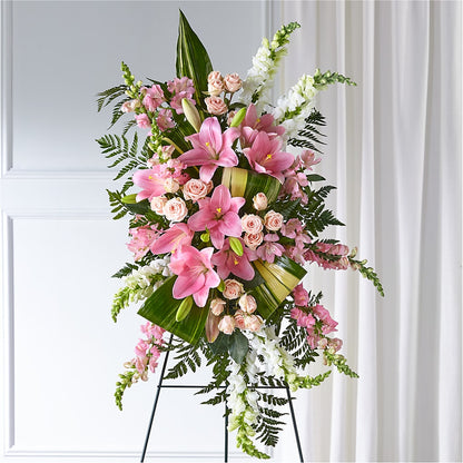 Elegant Embrace Standing Spray – ALANA'S FLOWERS & GIFTS, Etobicoke ON