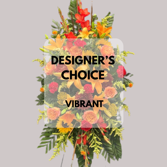 Designer’s Choice – Vibrant Standing Spray