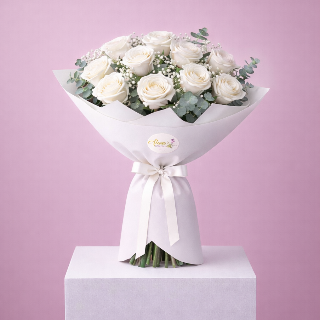 Classic Luxury Long Stem Playa Blanca Roses